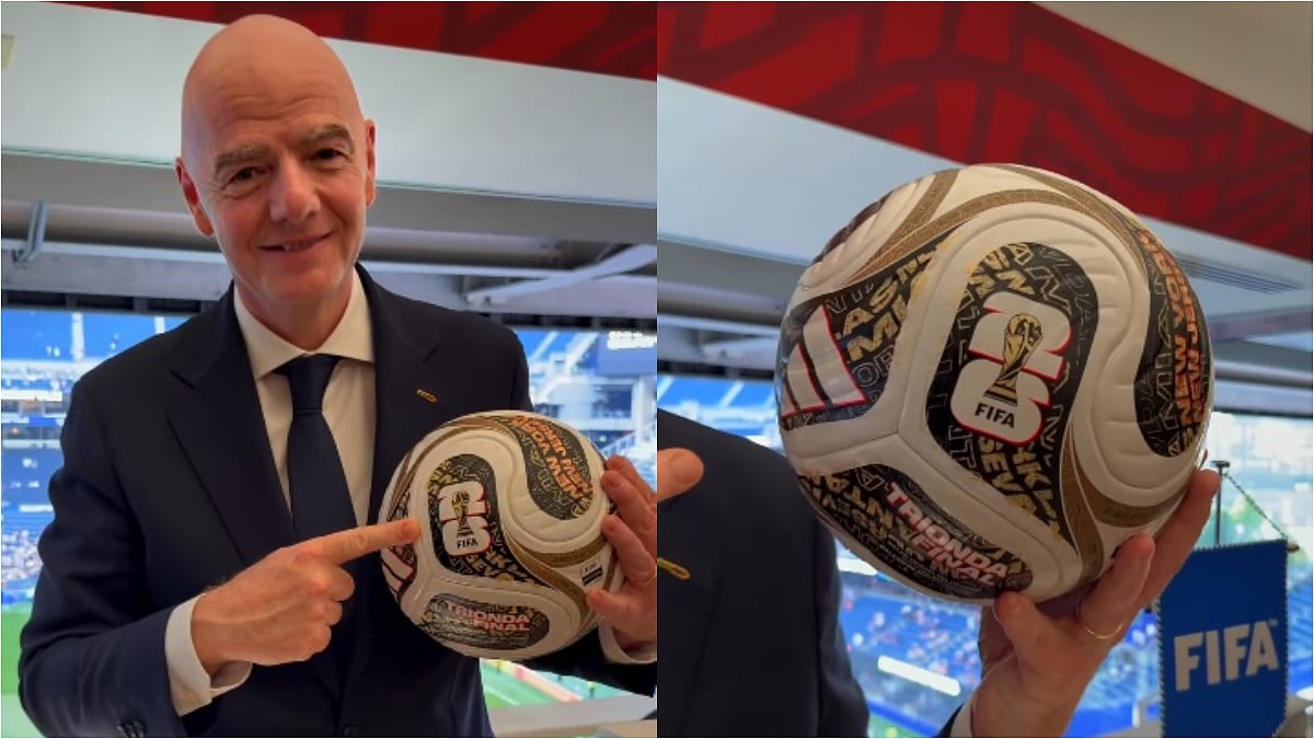 FIFA Unveils TRIONDA FINAL Ball For World Cup's Last 4 Matches