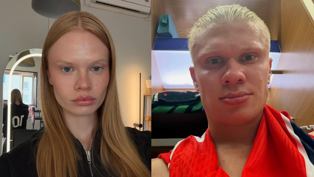 Russian Model Goes Viral For Resembling Erling Haaland