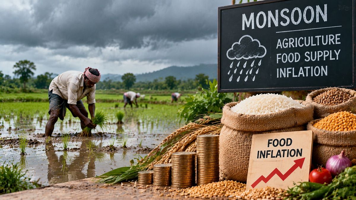 Monsoon Rainfall 13% Below Average