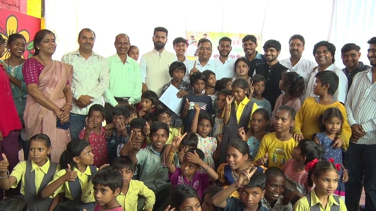 Collector Ensures School Admission For 40 Children