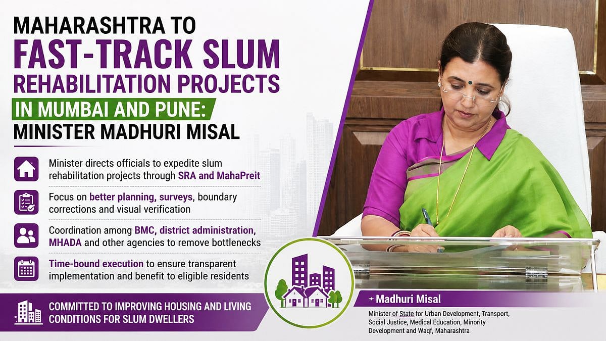 Maharashtra Fast-Tracks Slum Rehab In Mumbai, Pune