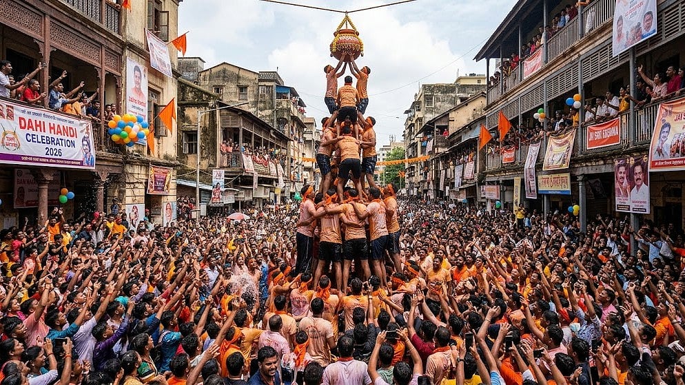 Mumbai Celebrates Dahi Handi At 7 Locations