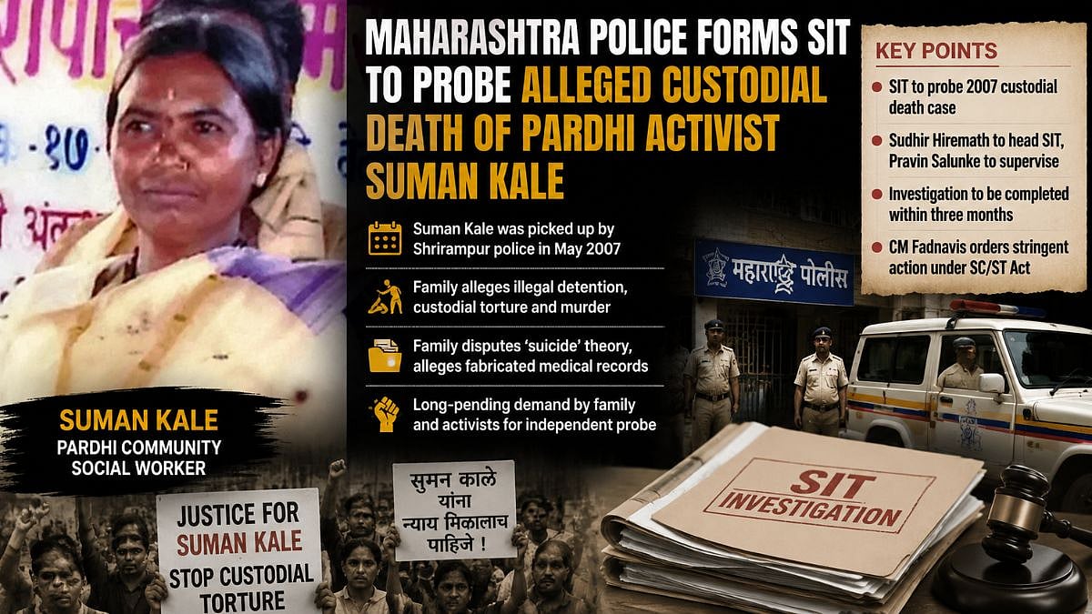 Maharashtra Police Forms SIT To Probe 2007 Custodial Death