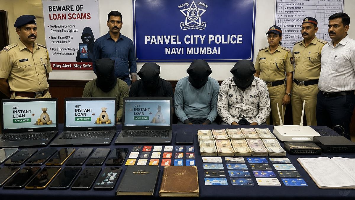 Navi Mumbai Police Bust Fake Loan Call Centre, 4 Arrested