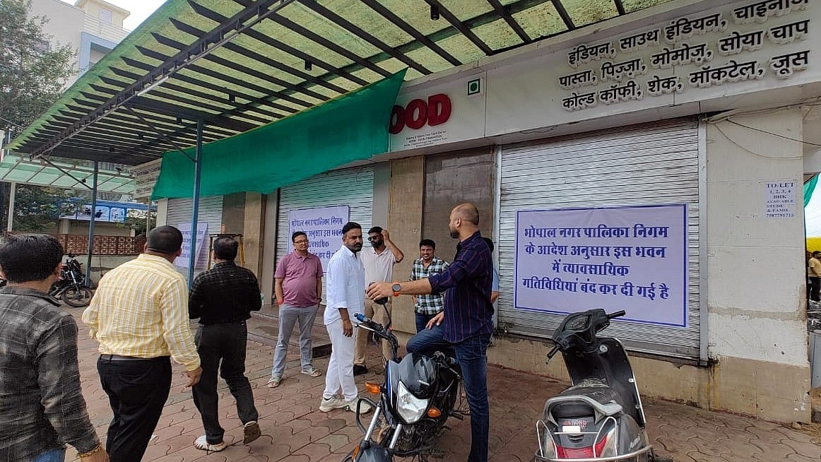 Bhopal Civic Body Seals 3 Commercial Establishments