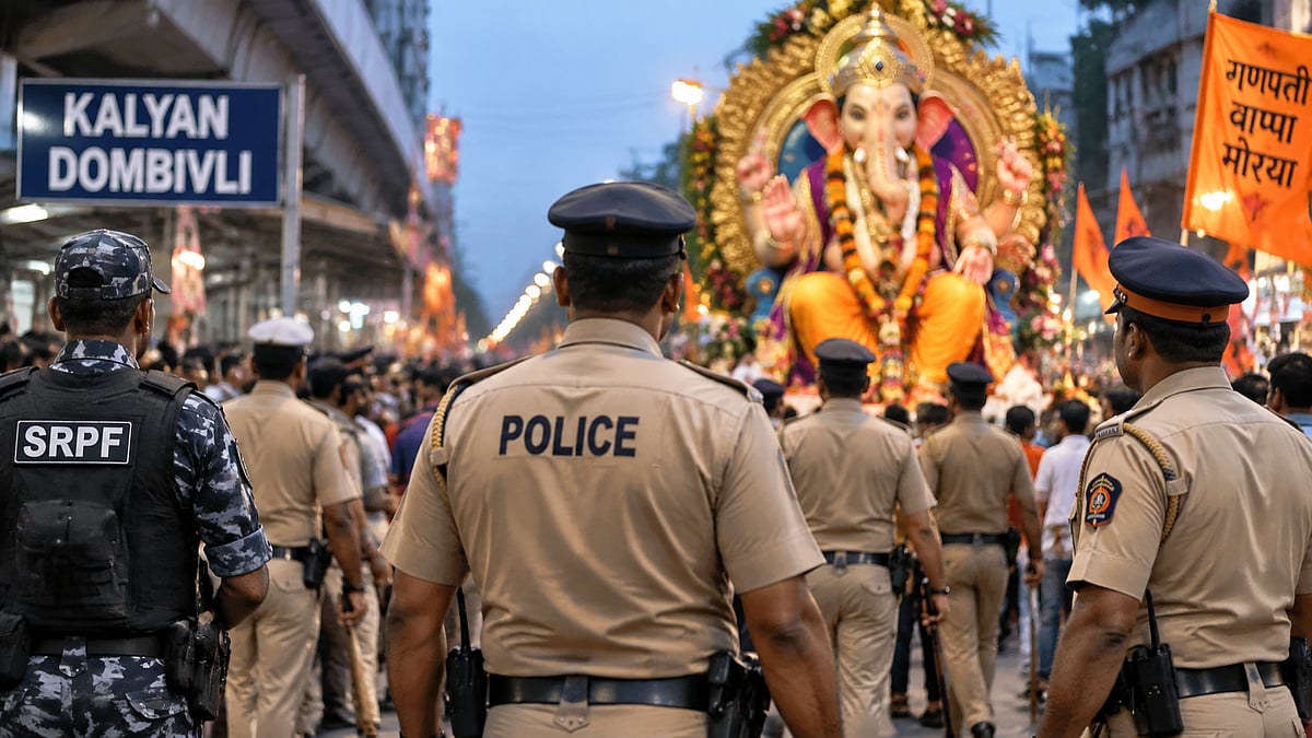 Kalyan-Dombivli Deploys 1,066 Police For Ganeshotsav