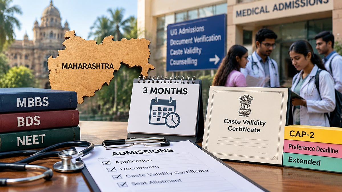 Maharashtra Extends Caste Certificate Deadline For Medical Aspirants