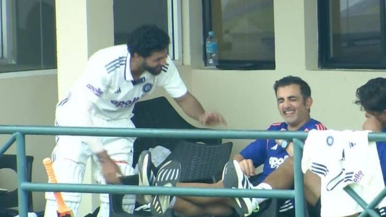 Jadeja Mimics Kuldeep, Leaves Gambhir Laughing