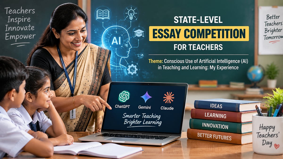 Maharashtra Teachers Invited to Essay Competition on AI in Education