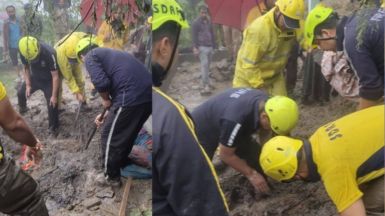 Landslide Kills 3 Family Members in Almora Village