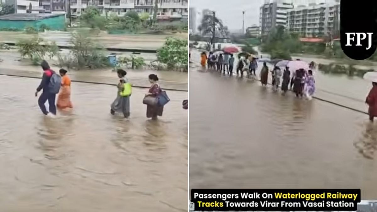 Vasai-Virar Floods Disrupt Train Services Again