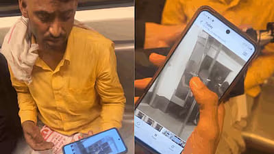Delhi Metro: Man Secretly Photographs Women