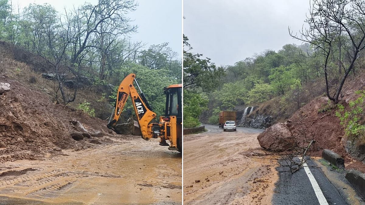 Landslide Blocks Mumbai-Nashik Highway, Reopens Within Hour