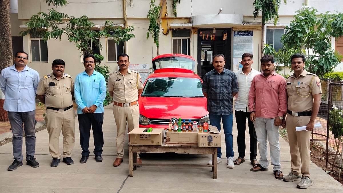 Beed Police Seize Illicit Liquor, Car Worth ₹6.29 Lakh
