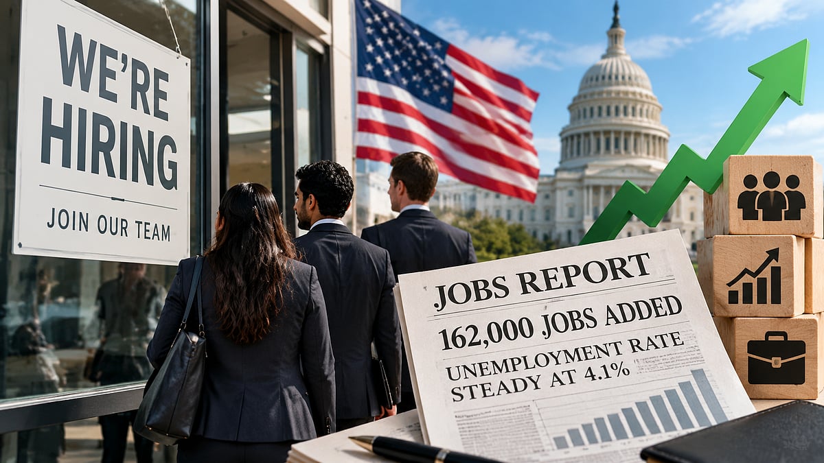 US Job Market Rebounds With 162,000 New Jobs In August