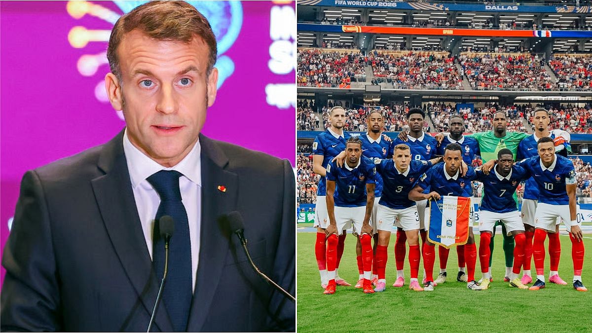 Macron Praises French Team After World Cup Semi-Final Loss