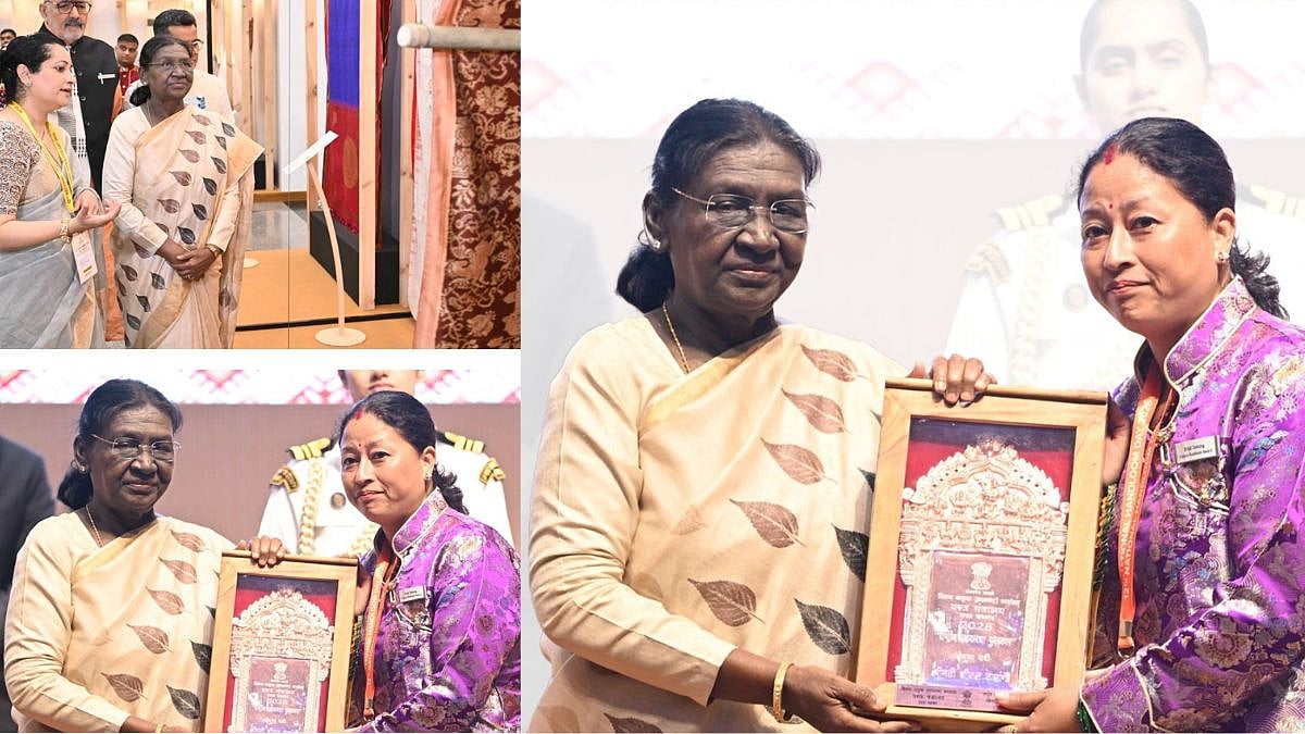 President Murmu Presents Handloom Awards