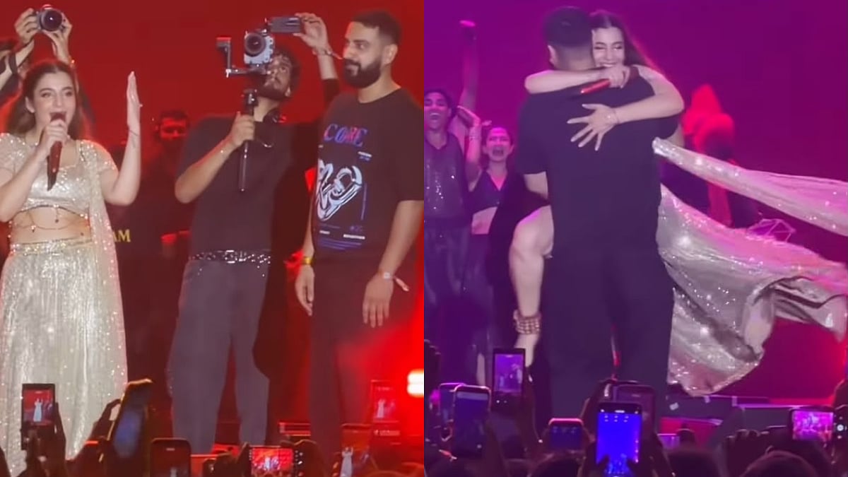 Jasmine Sandlas Announces Engagement On Stage