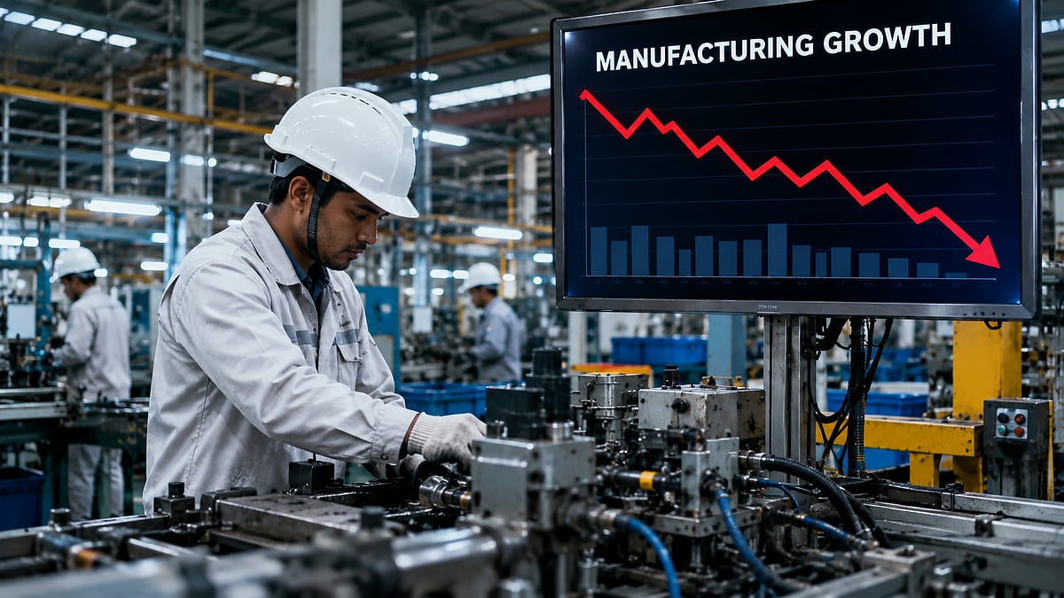 India's Manufacturing Growth Hits 5-Year Low
