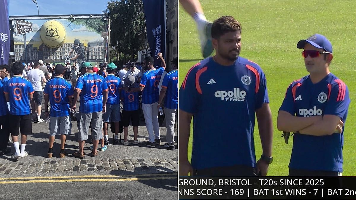 Samson Fans Show Support Outside Bristol Stadium