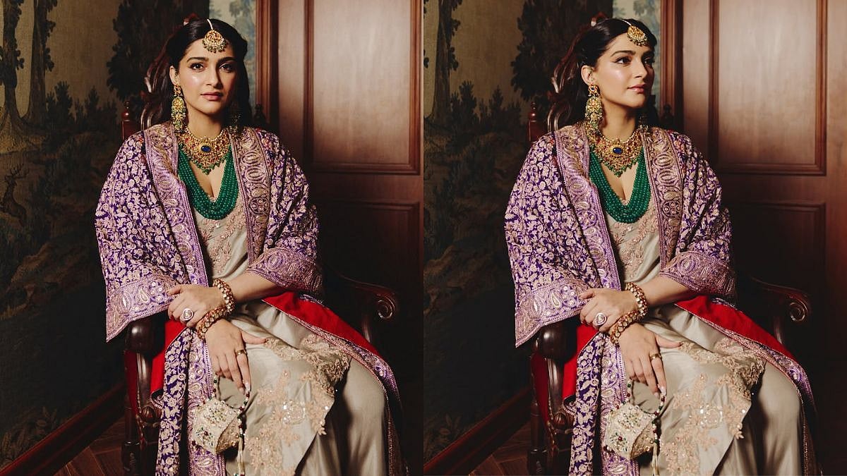 Sonam Kapoor Stuns At Anshula's Wedding