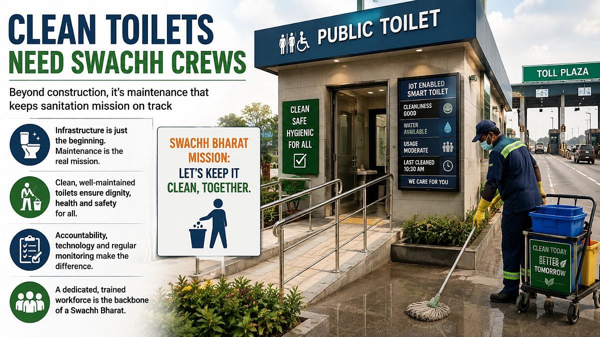 NHAI Launches Modern Toilets Near Toll Plazas