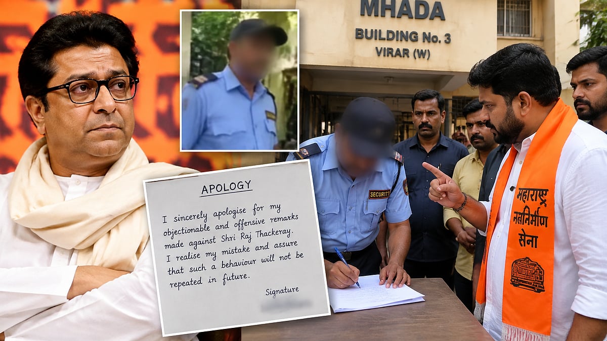 Virar Guard Apologizes for Anti-Raj Thackeray Remarks