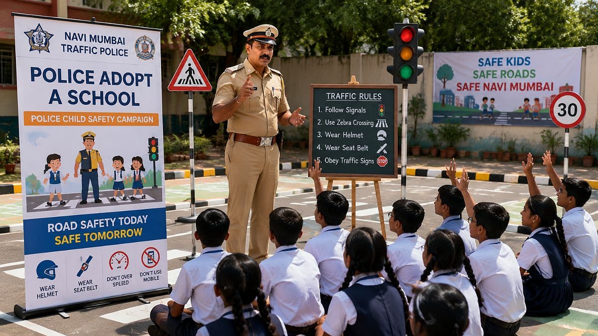 Navi Mumbai Traffic Police Launch Road Safety Campaign
