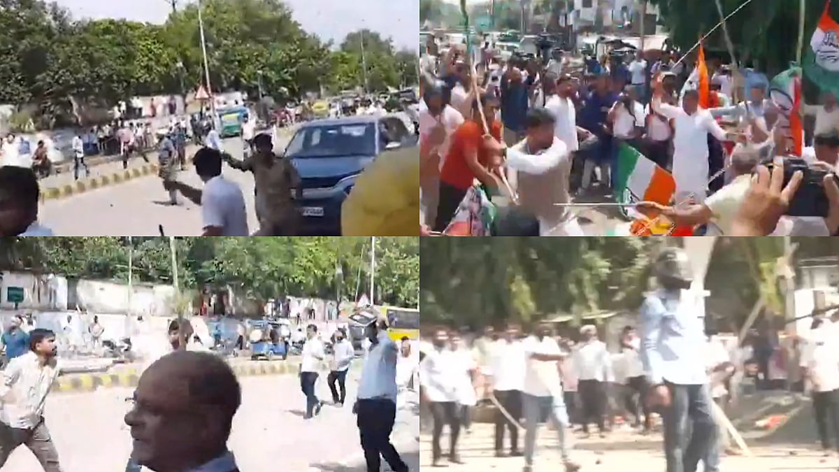 BJP, Congress Clash in Patna Amid Student Protests