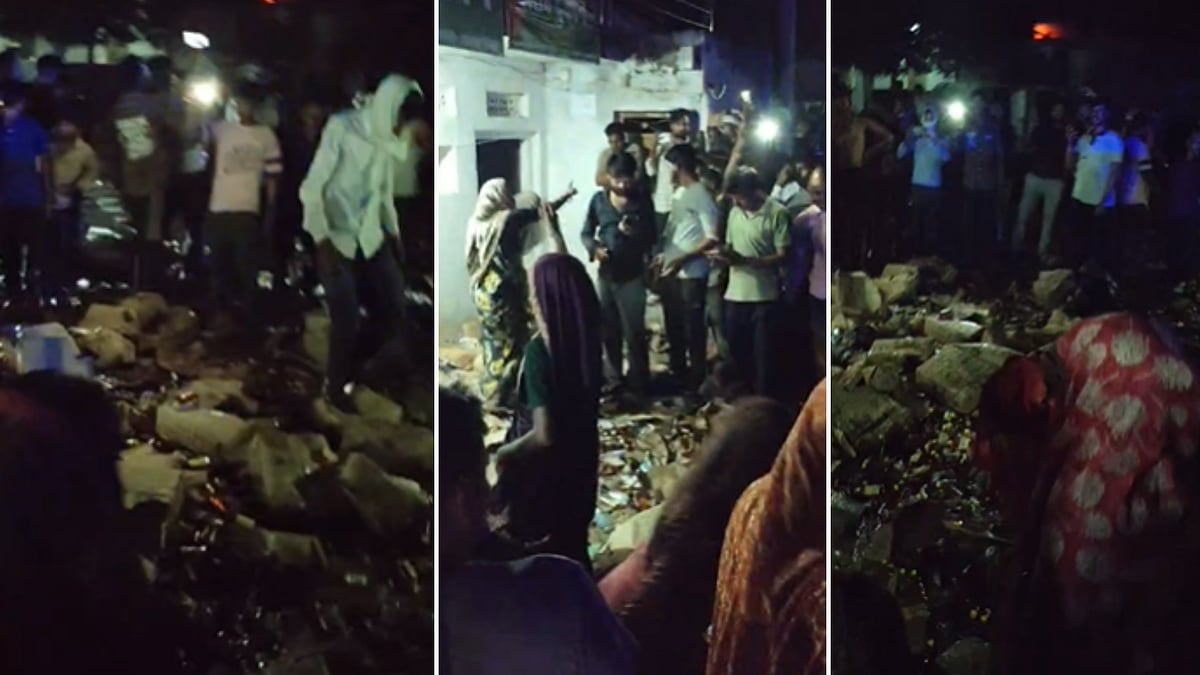 Women Storm Liquor Shop in Shivpuri, Demand Removal