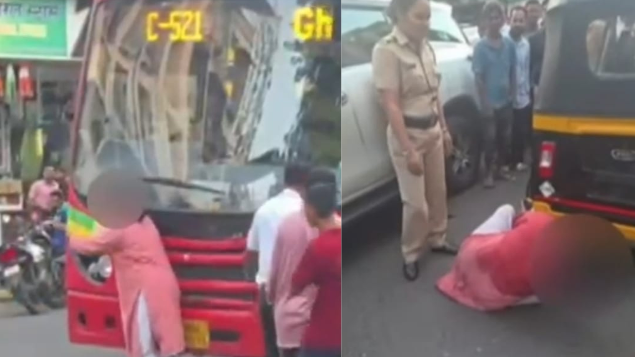 Drunk Woman Detained After Causing Traffic Chaos