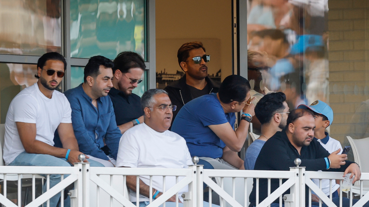 Dhoni Celebrates 45th Birthday at Trent Bridge