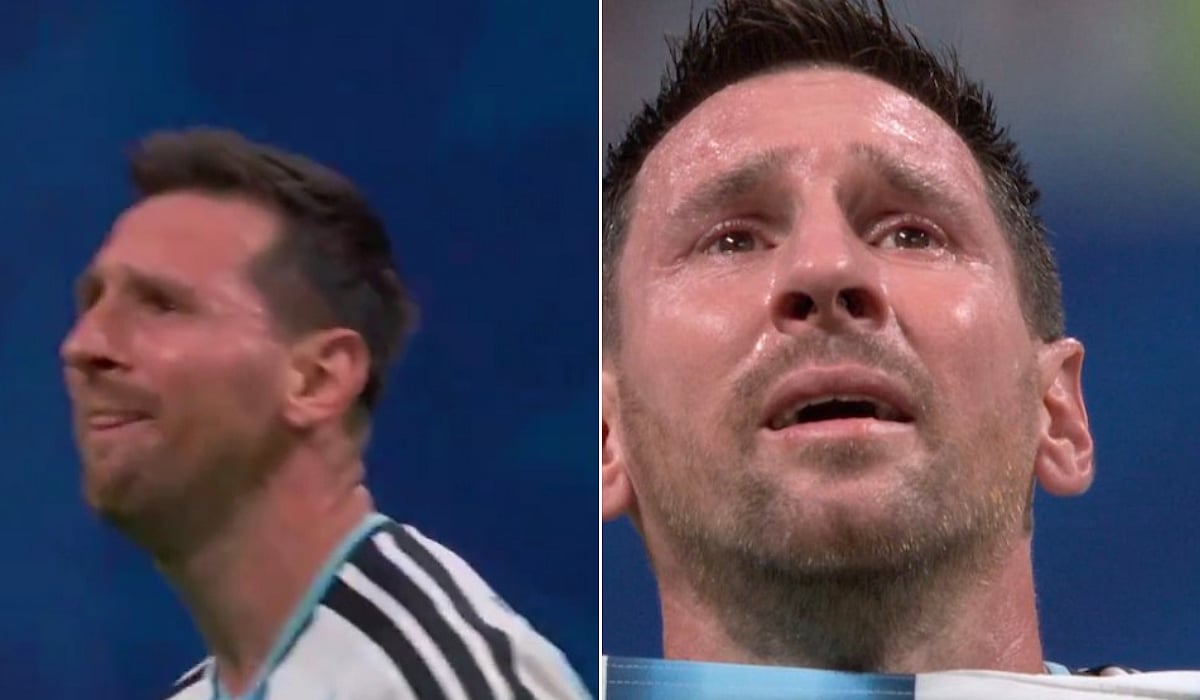 Messi Overcome with Emotion After Argentina's Comeback Win