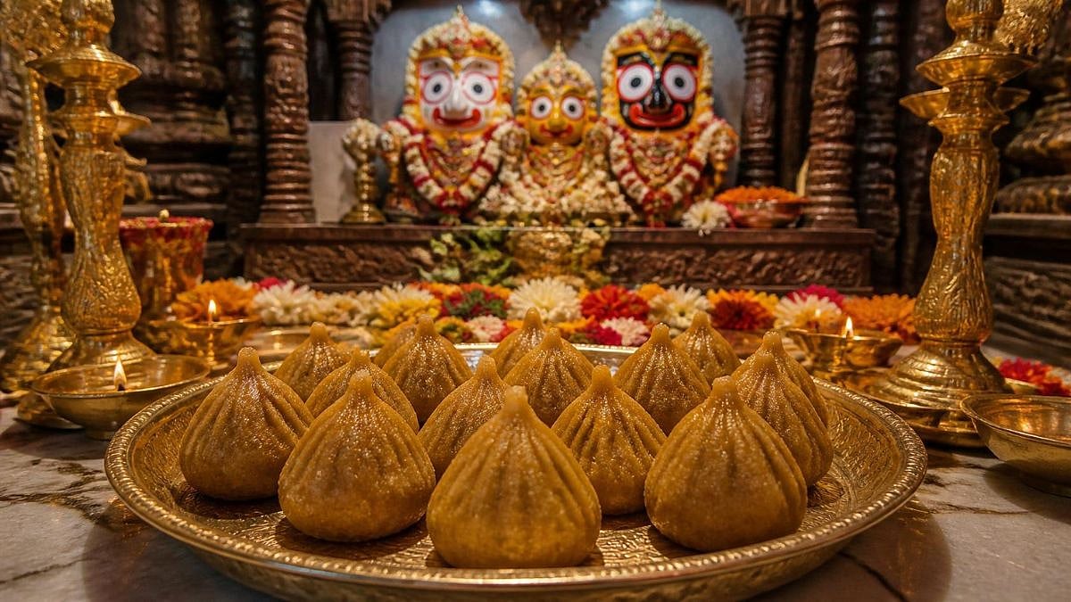 Dasamula Modaka Offered To Lord Jagannath