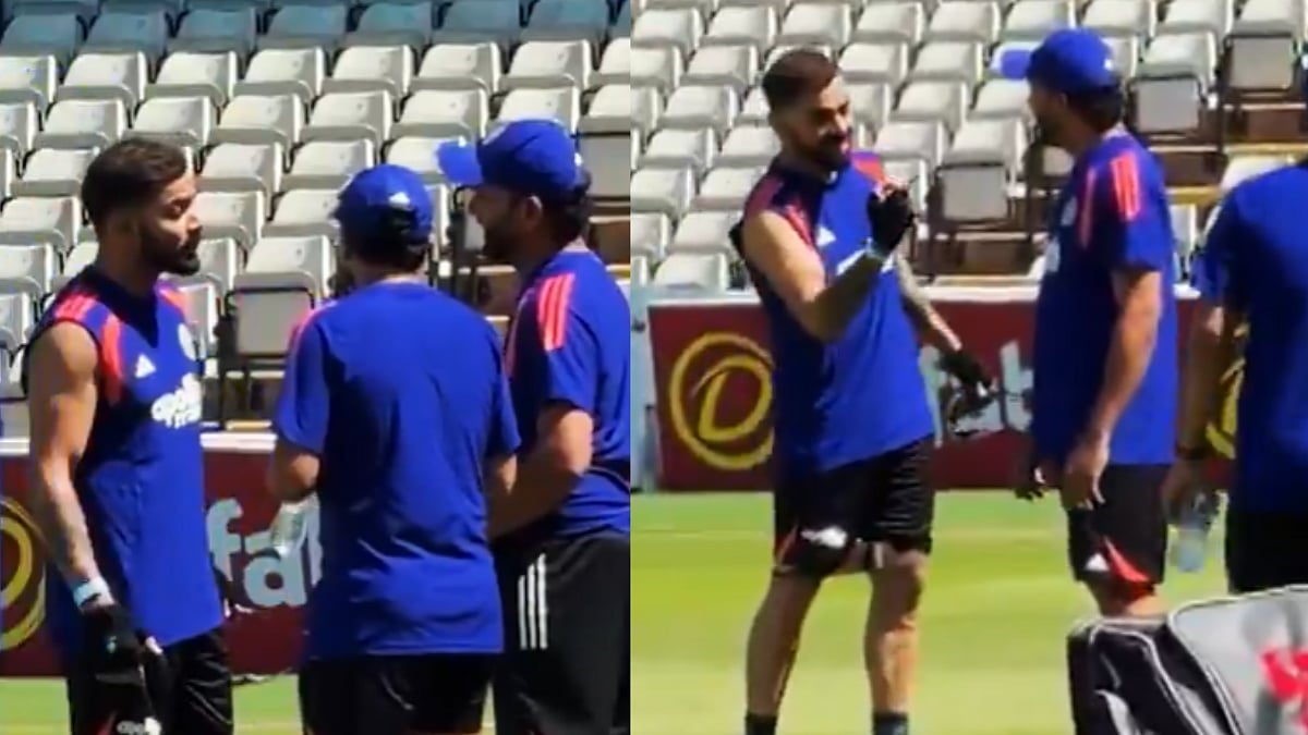 Kohli, Rohit Share Laugh Ahead Of England Series