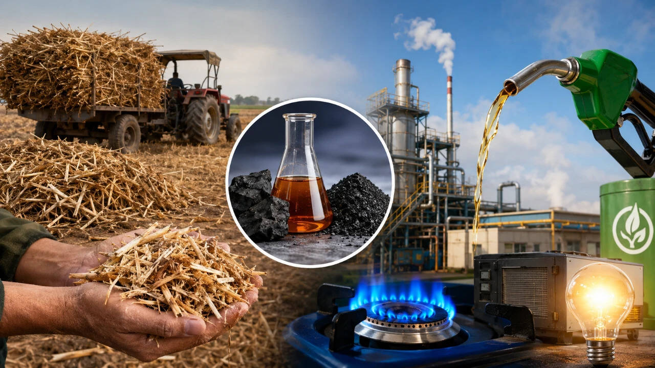 Farm Waste Converted To Fuel
