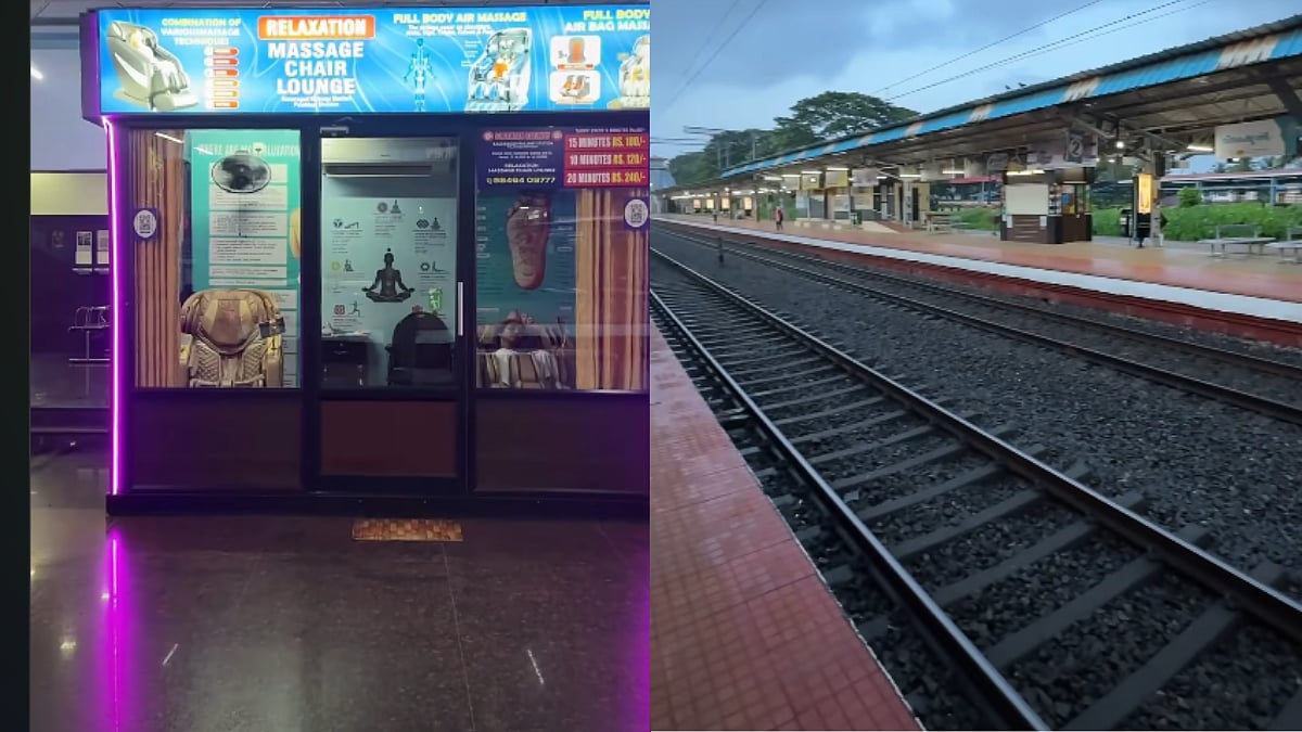 Punjab Tourist Praises Kasaragod Railway Station's Cleanliness