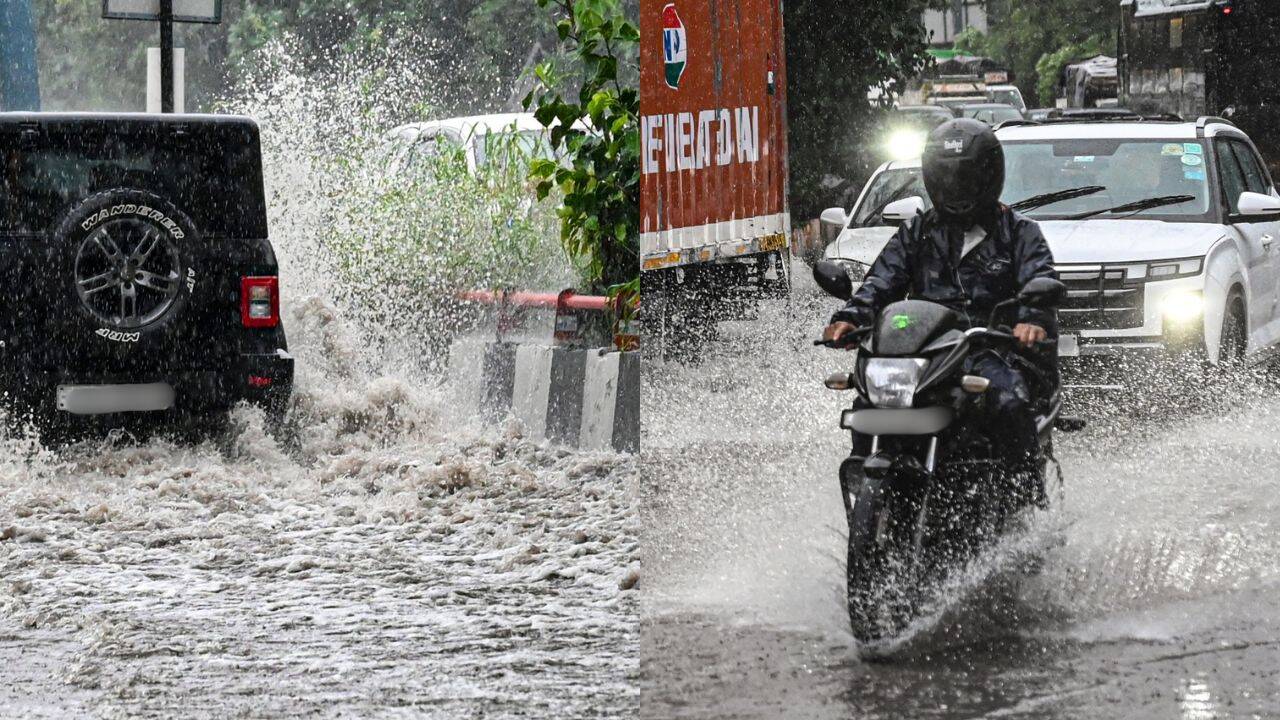 Delhi-NCR Hit by Heavy Rain, Waterlogging