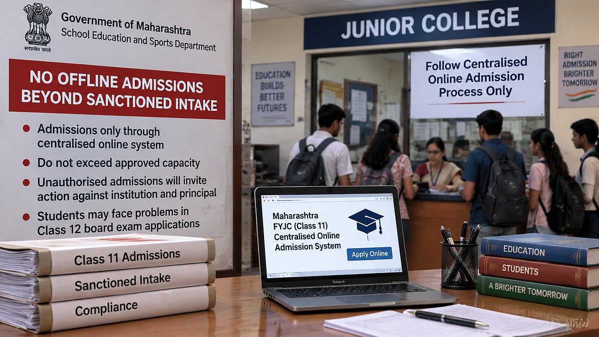 Maharashtra Warns Junior Colleges Over Illegal Admissions