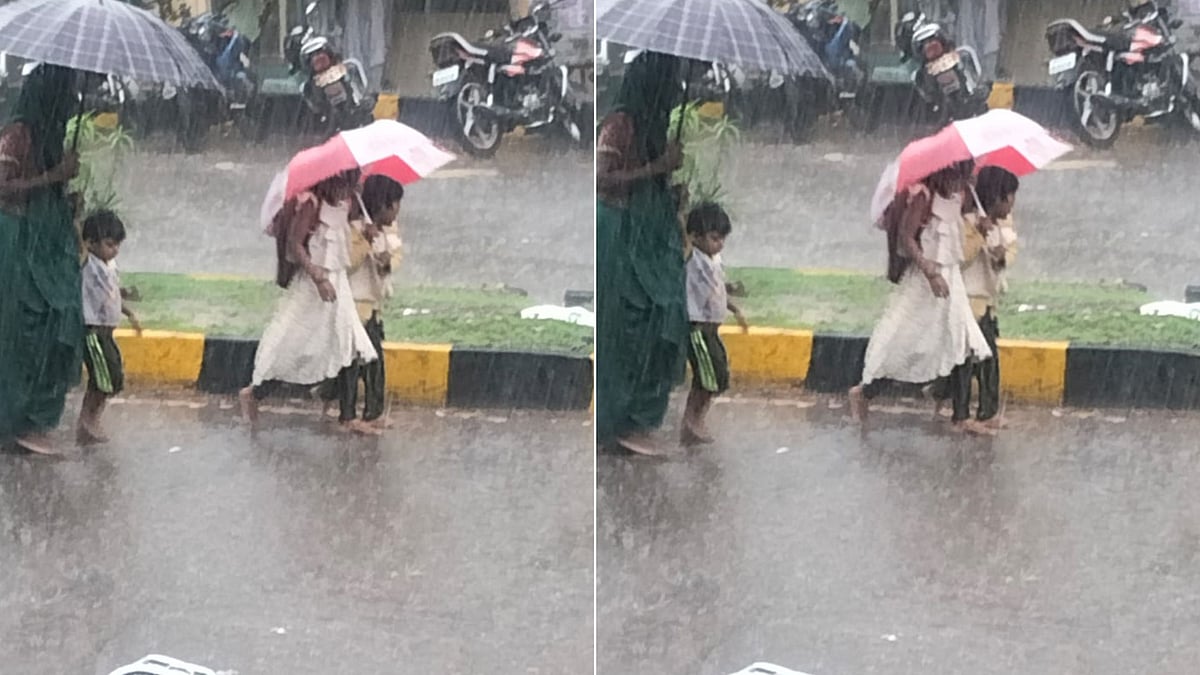 Heavy Rain Floods Dhar City
