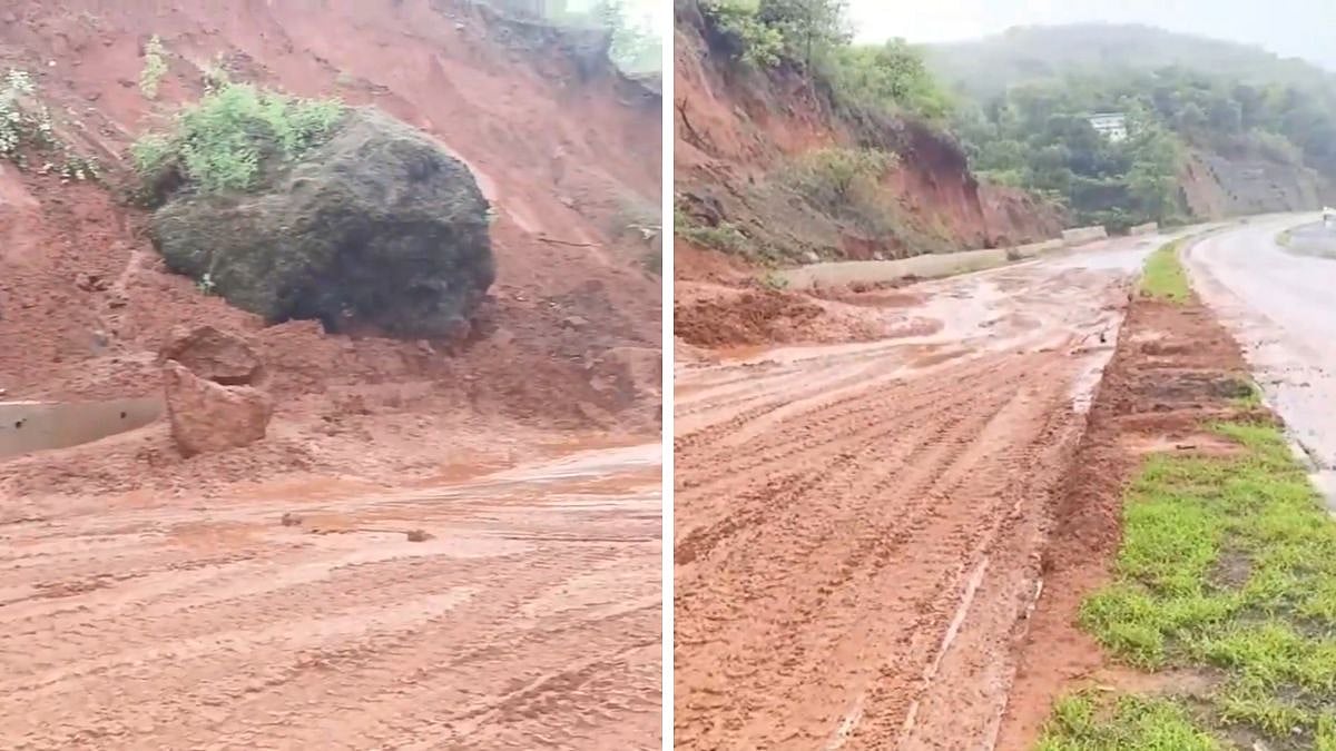 Landslide Hits Mumbai-Goa Highway, Disrupts Traffic
