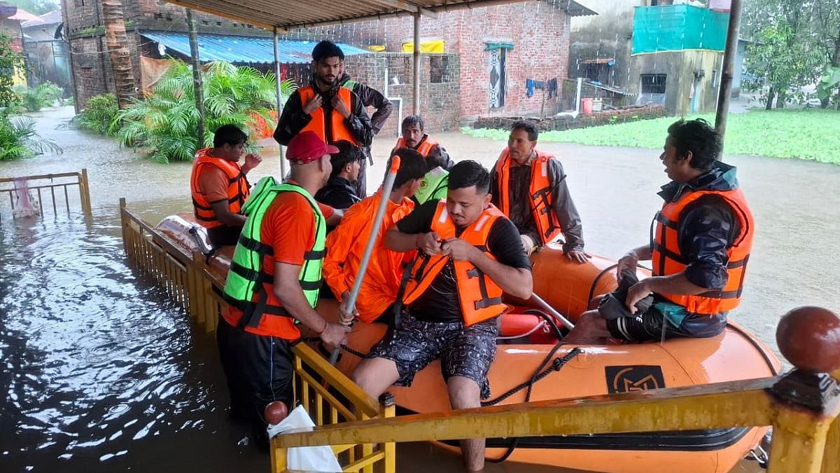 Raigad Admin Rescues 2 Pregnant Women From Flooded Villages