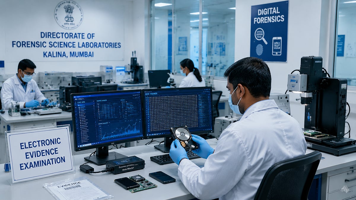 Mumbai's DFSL Kalina Designated Electronic Evidence Examiner