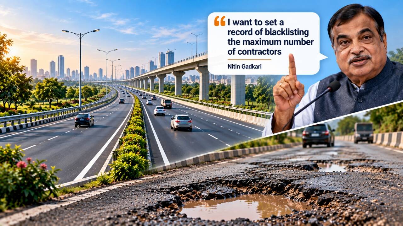 Gadkari Vows Record Blacklisting of Contractors
