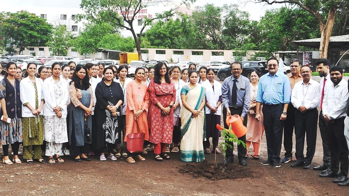 MVP Institutions Plant 2,000 Saplings in Nashik