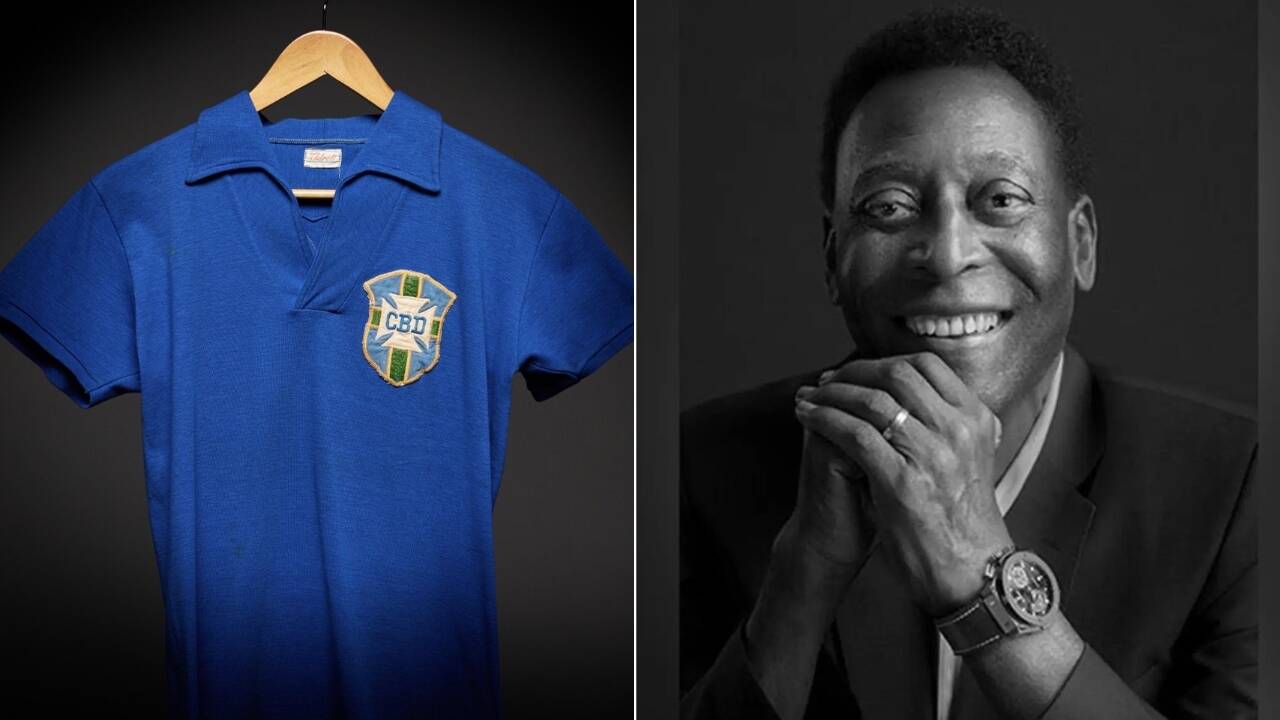 Pele's 1958 Jersey Sells for $4.9 Million