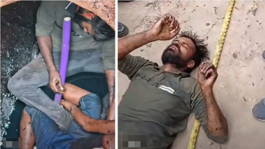 Two Workers Rescued from Diesel Tank in MP's Satna