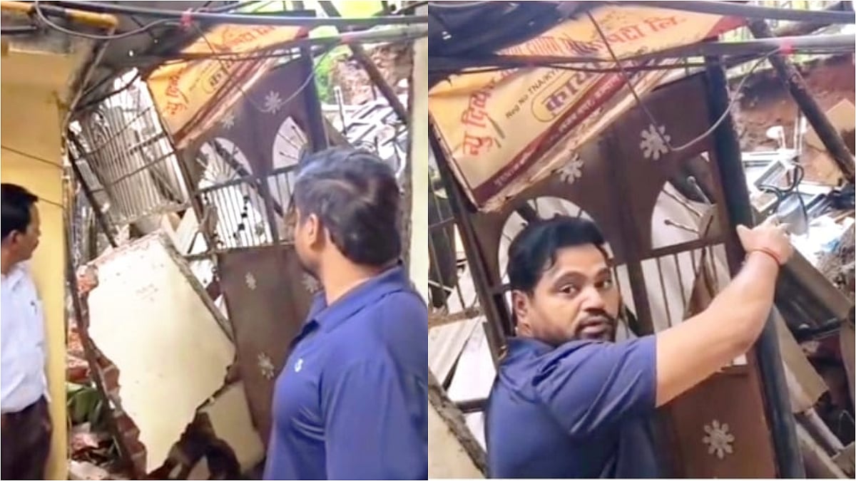 KDMC Health Centre Wall Collapses In Kalyan East