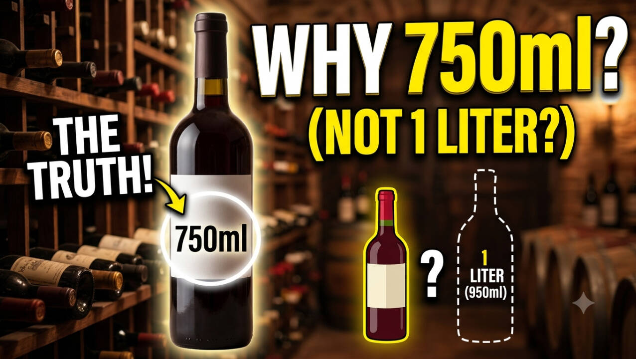 Wine Bottles Hold 750ml
