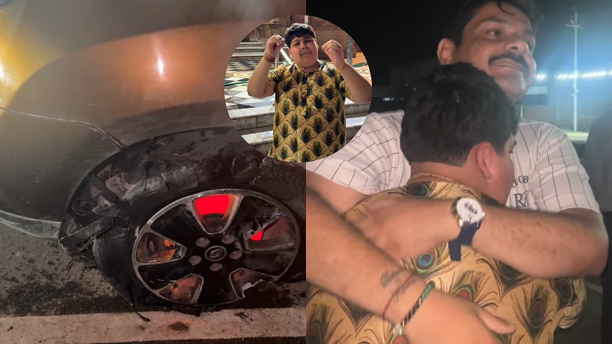 Abhinav Arora Escapes Car Fire on Birthday